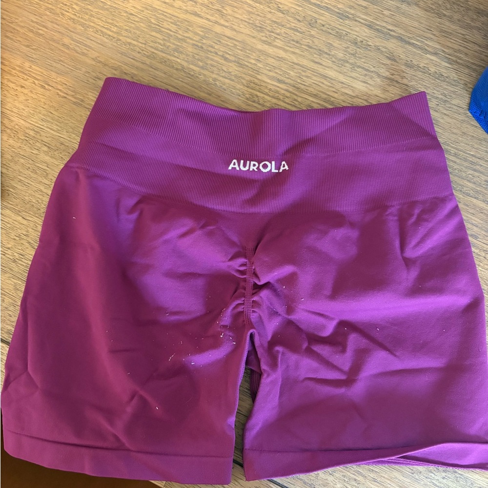 Women's Aurola Purple Shorts